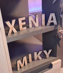 Letras Decorativas de Madera en PVC - NivellPublicitari