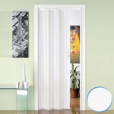 Puerta Plegable de PVC Blanco 88