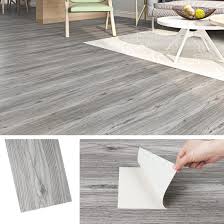 Suelo Vinílico Autoadhesivo Livelynine - Madera Gris