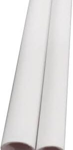 Tubo PVC Blanco 500mm - 2 Unidades para Plomería