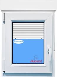 Ventana PVC 800x1155 con Persiana Oscilobatiente Izquierda