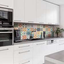 Panel de Cocina Dedeco V8: Diseño Azulejos