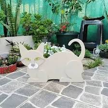 Macetas de Gato para Exterior: Decoración Divertida para Plantas