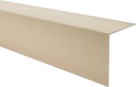 Perfil de Ángulo PVC Autoadhesivo Beige 100 cm - Protección de Bordes