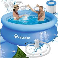 Piscina Desmontable TecTake®: Resistente y Compacta para Jardín