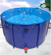 Piscina Redonda Plegable de PVC para Exterior