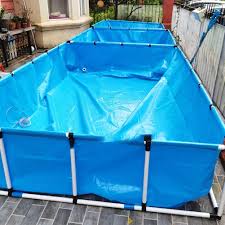 Piscina Desmontable de PVC para Peces y Acuarios