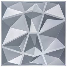 Paneles 3D Diamond de PVC para Pared - Art3d