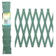 PAPILLON - Celosía PVC Verde Extensible 4x1m