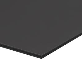 Láminas PVC Negro Espumado 10mm para Manualidades y Decoración