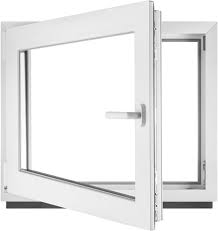 Ventana PVC Reforzada BauPLAZA 1000x450 mm