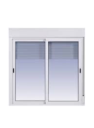 Ventana Aluminio Corredera con Persiana 1200x1155