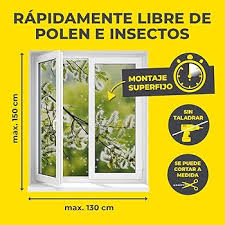 Mosquitera Antipolen EASYmaxx con Magic Click