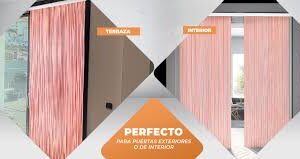 Cortina LucaHome para Puertas - Interior y Exterior