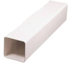 Tubo Bajante Cuadrado Jimten R525 65x65mm Blanco