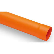 Tubo de PVC Naranja 200mm x 2000mm