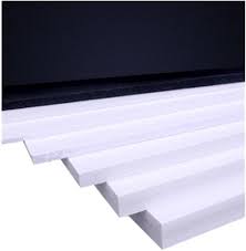 Tablero de Espuma PVC - Placas Blancas y Negras