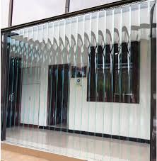 Tiras de PVC Transparente para Puertas 1