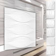 Paneles de Pared 3D de PVC - Blancos y Modernos