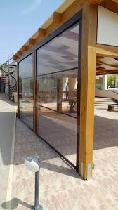 Toldo Exterior PVC Cristal Antilluvia y Antiviento